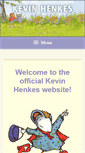 Mobile Screenshot of kevinhenkes.com